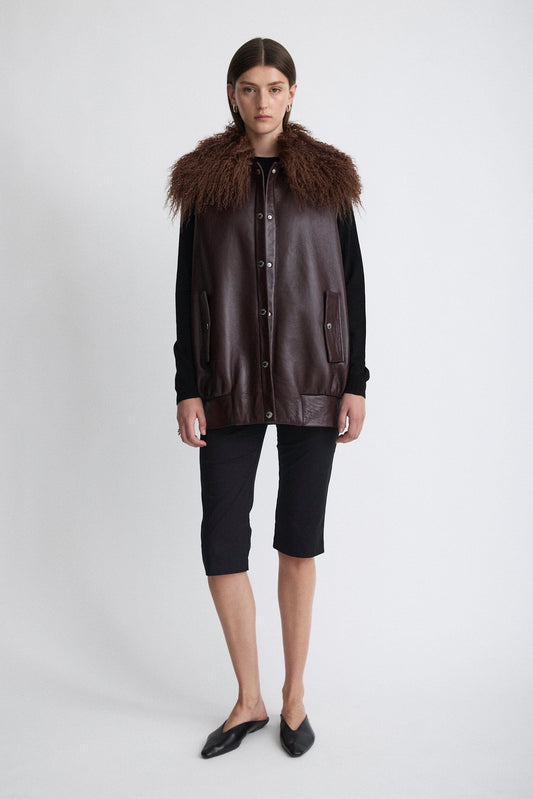 Chaleco de pelo napa Vests Miguel Marinero 