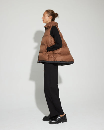 Chaleco evase marrón Vests Tot-Hom 