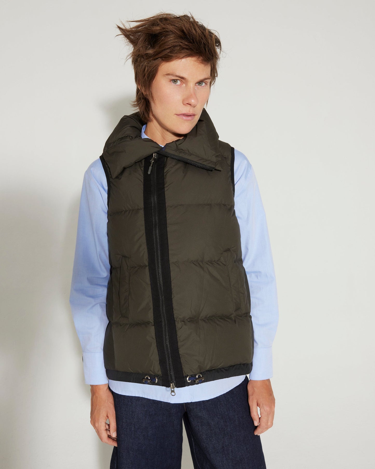 Chaleco evase verde Vests Tot-Hom 