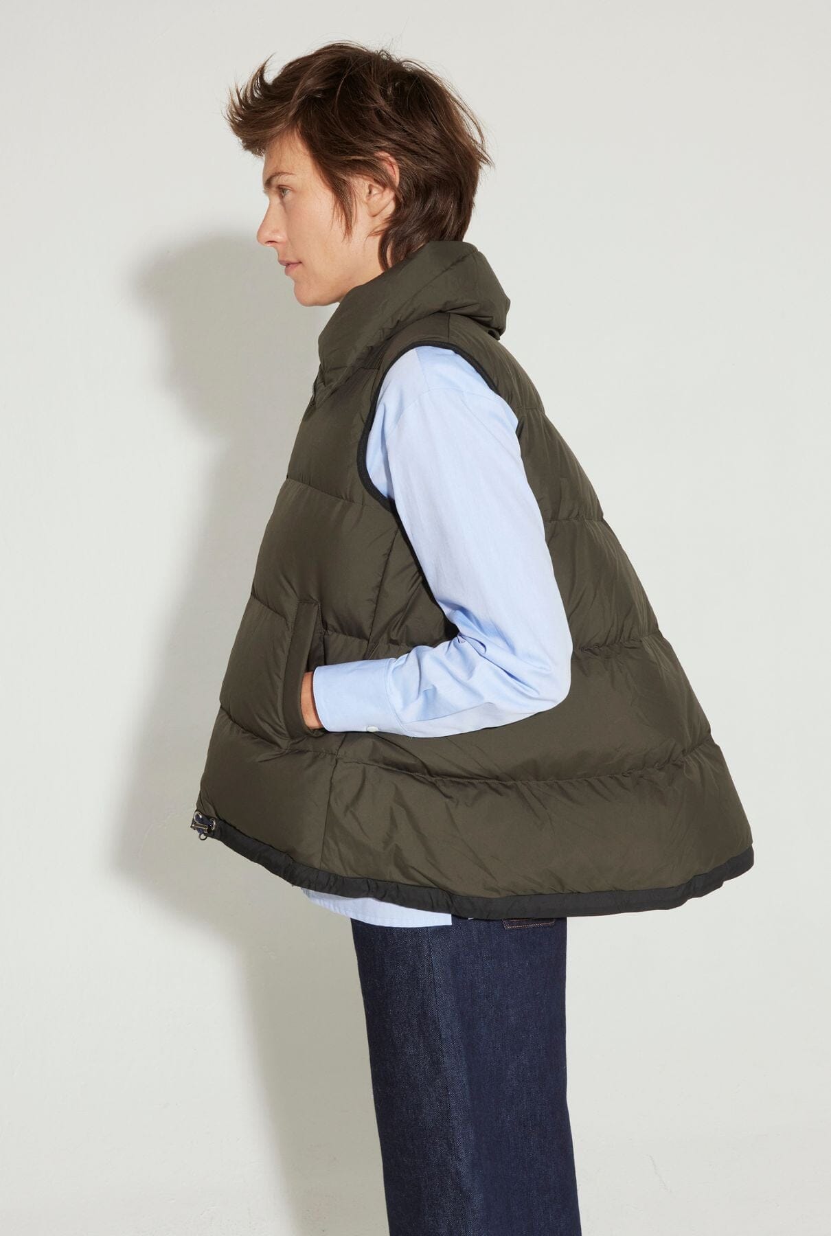 Chaleco evase verde Vests Tot-Hom 