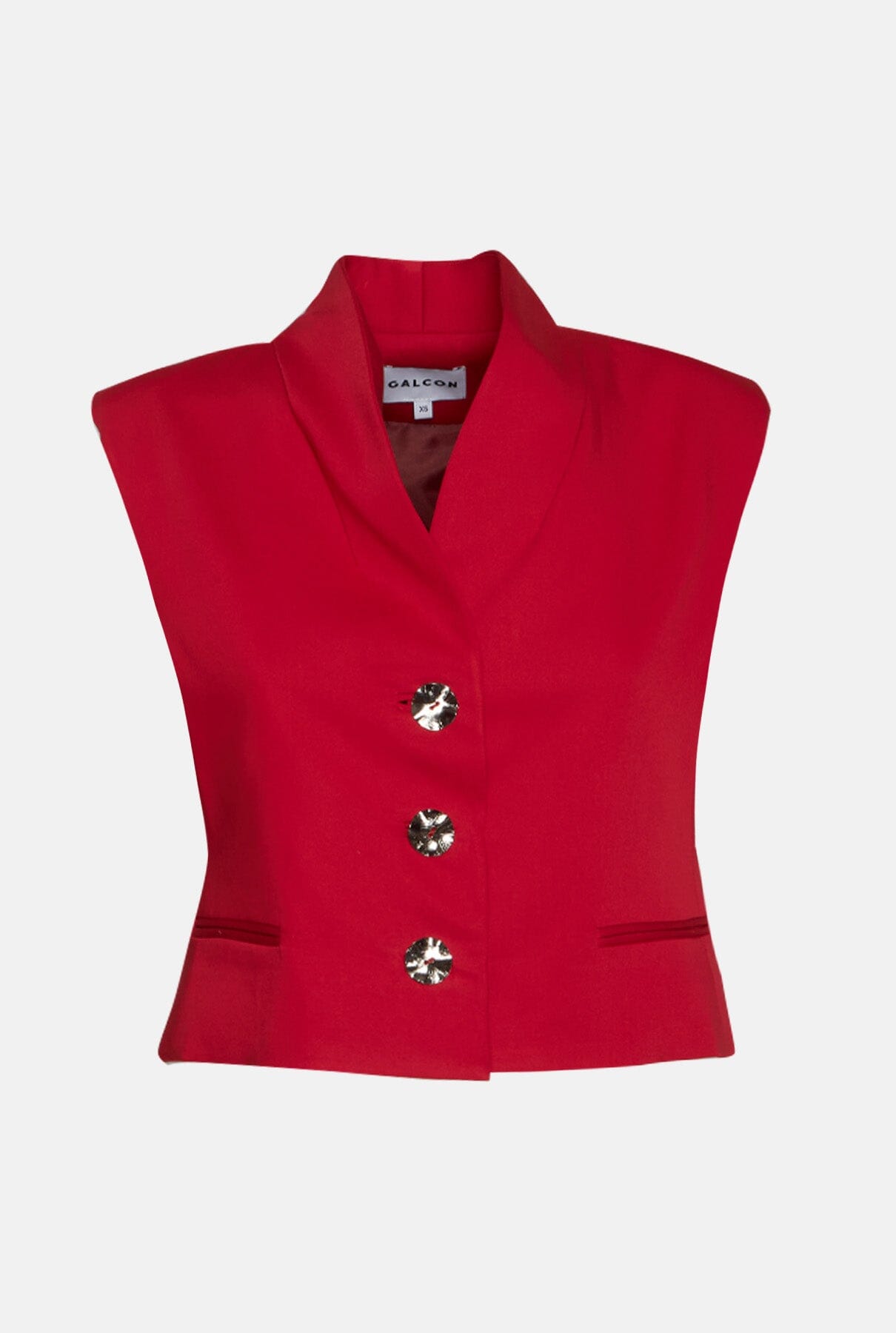 Chaleco Gadea Rojo Vests Galcon Studio 