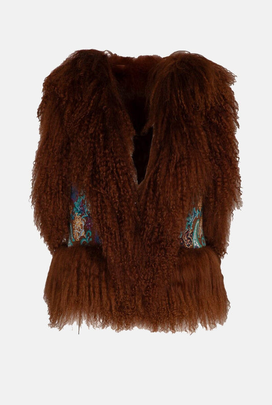 CHALECO PAISLEY PELO Vests Philippa 1970 