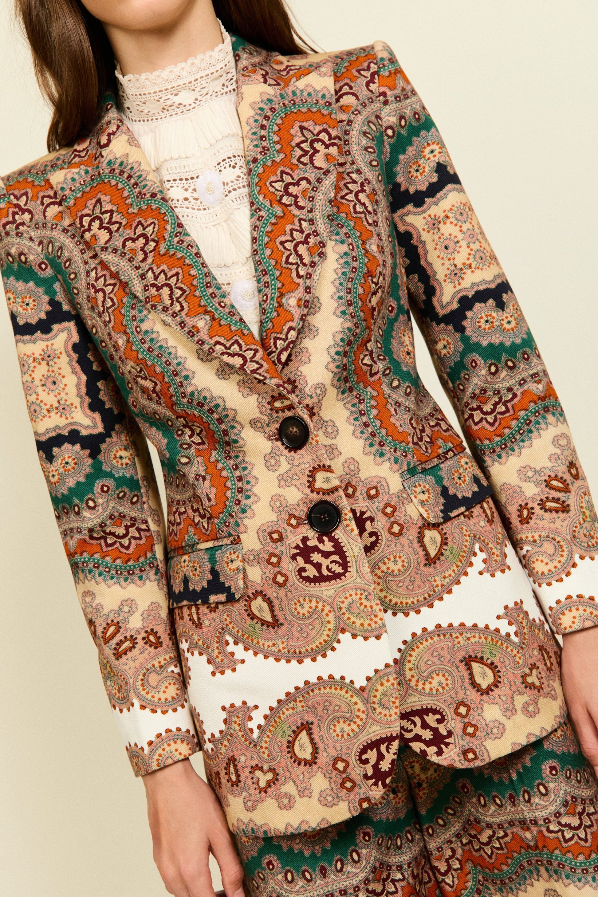 CHAQUETA BLANCA BRIAR CHAQUETA Philippa 1970 