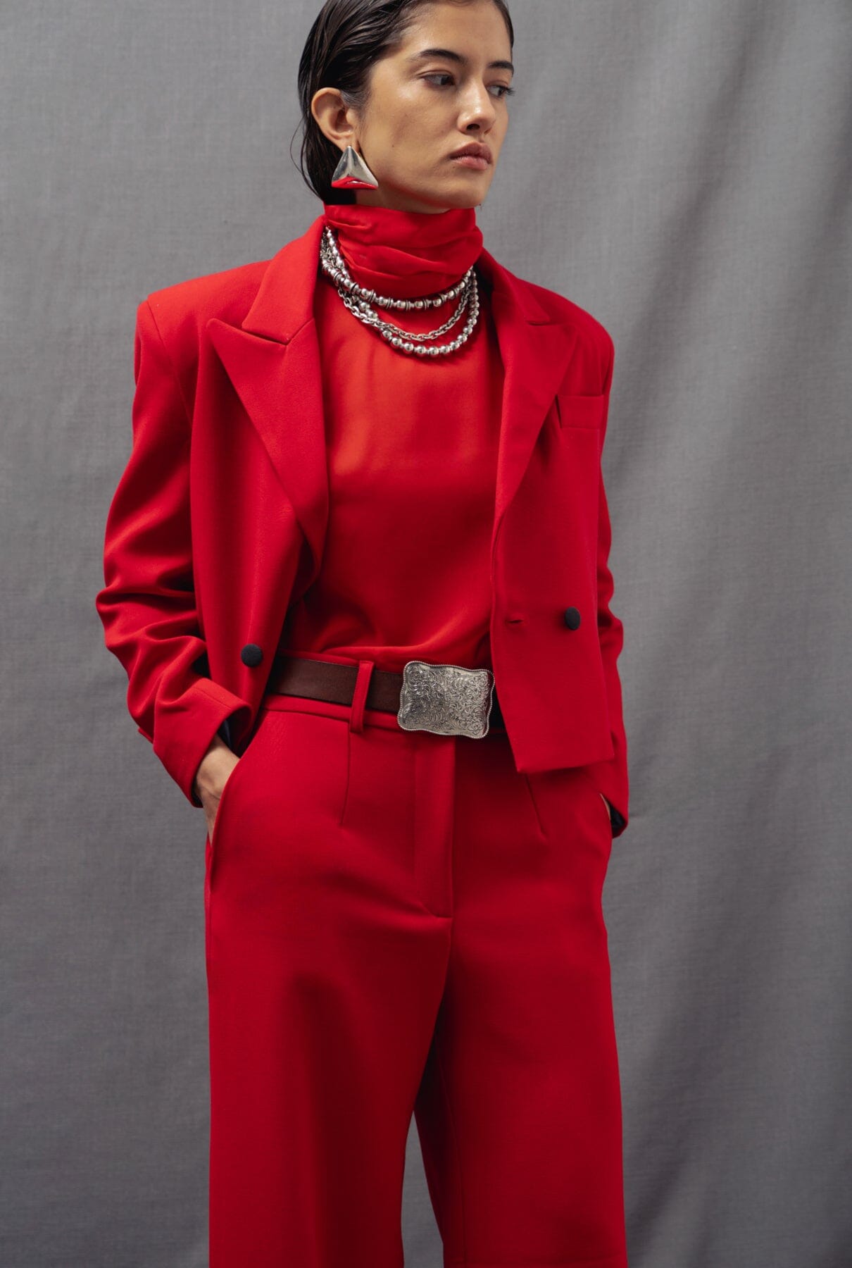 Chaqueta Chloe roja Jackets Julise Magon 