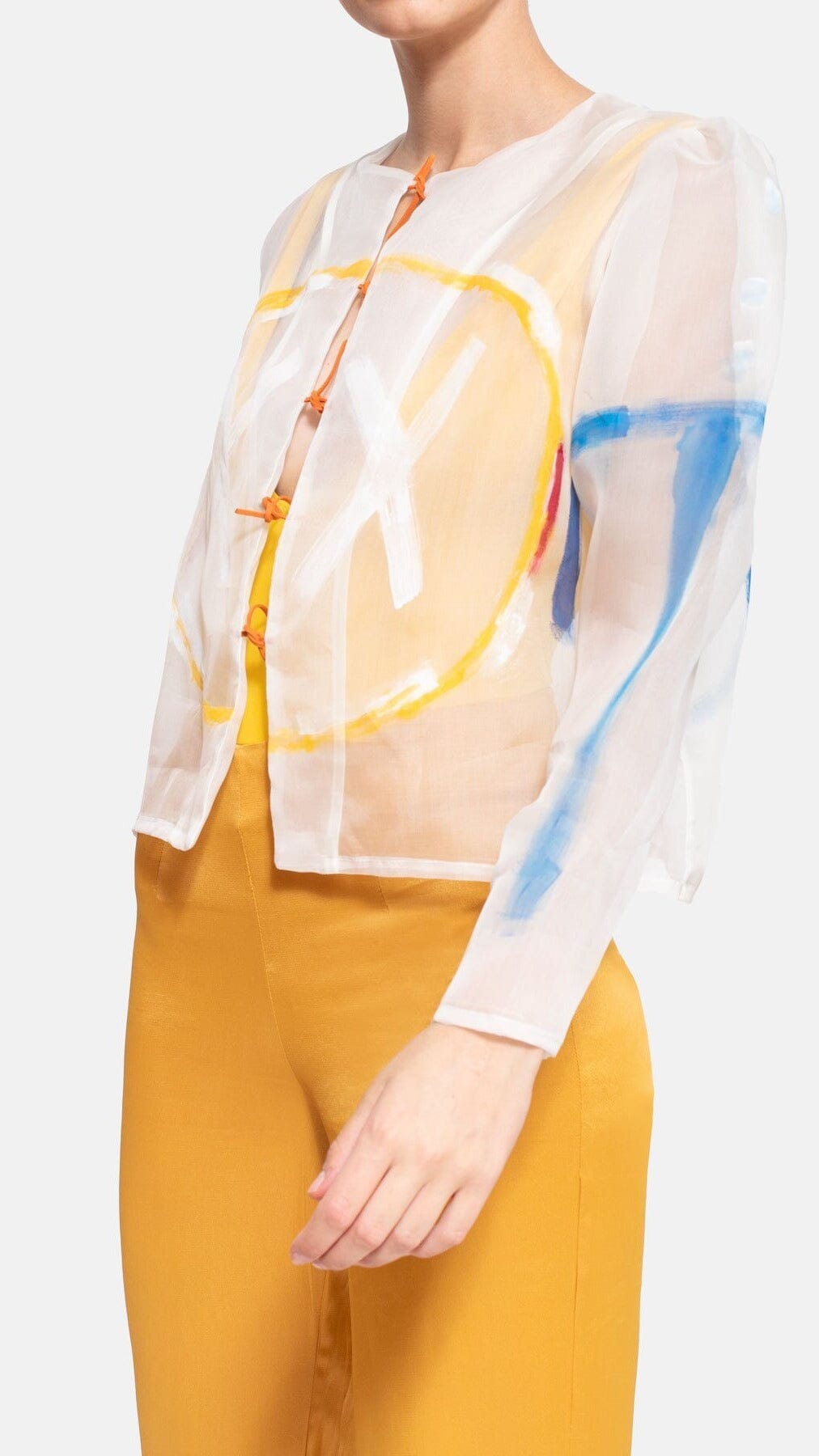 Chaqueta Circulo pintados Jackets Luciana Estudio 