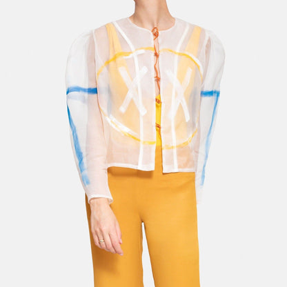 Chaqueta Circulo pintados Jackets Luciana Estudio 