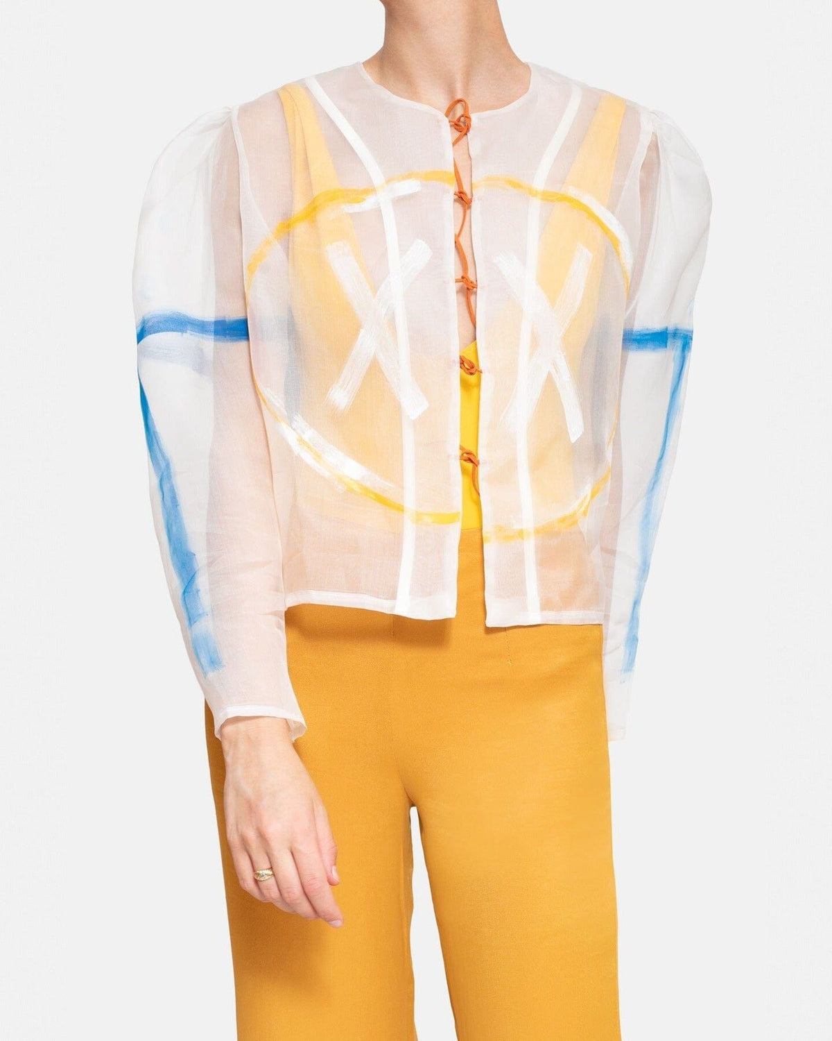 Chaqueta Circulo pintados Jackets Luciana Estudio 