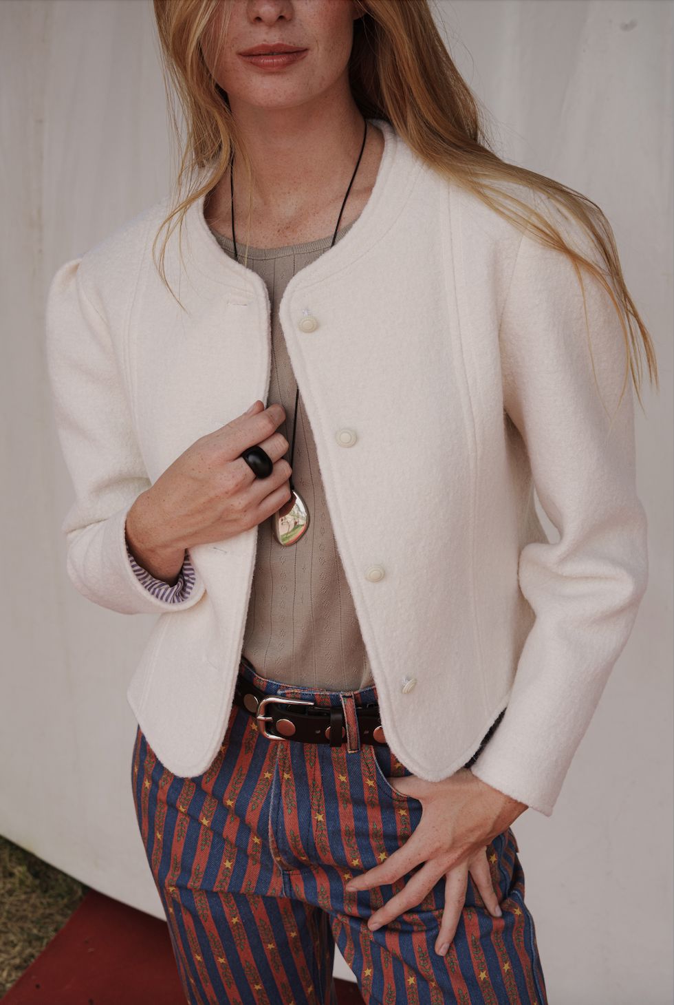 CHAQUETA CLOWN AUSTRIACA CRUDO Himba Collection 