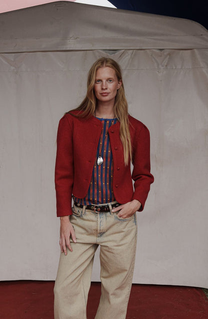 CHAQUETA CLOWN AUSTRIACA ROJA Jackets Himba Collection 