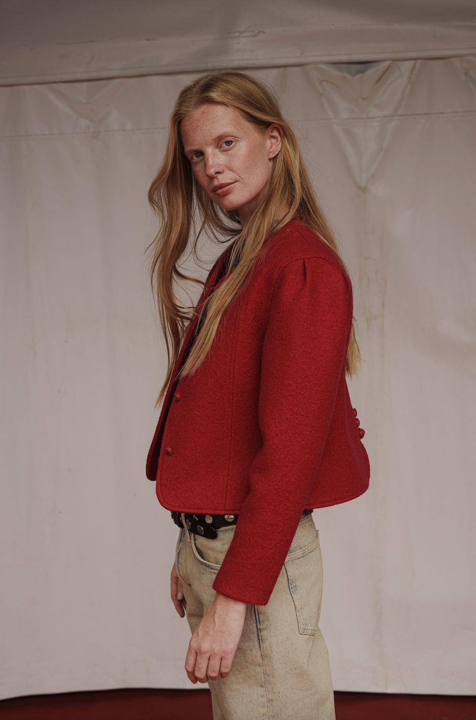 CHAQUETA CLOWN AUSTRIACA ROJA Jackets Himba Collection 