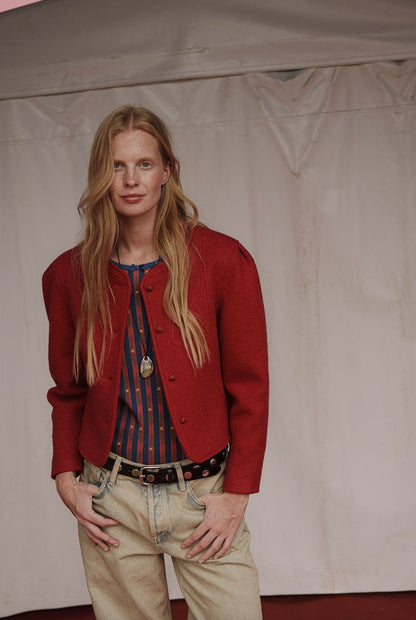 CHAQUETA CLOWN AUSTRIACA ROJA Jackets Himba Collection 