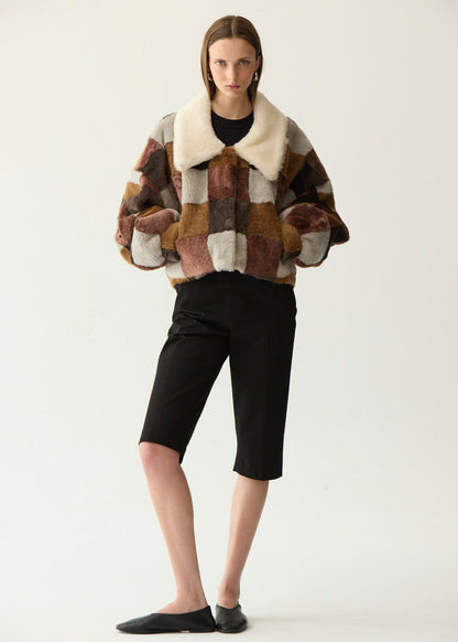 Chaqueta corta de pelo edición limitada Miguel Marinero 