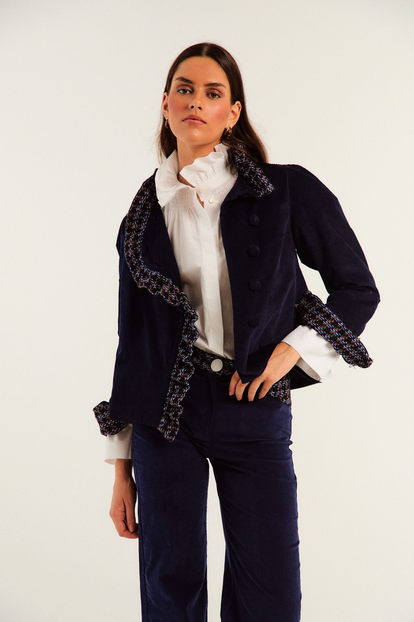 CHAQUETA DARCY PANA AZUL Werit 