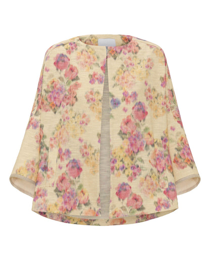 Chaqueta de algodón estampado floral Jackets Mirto 