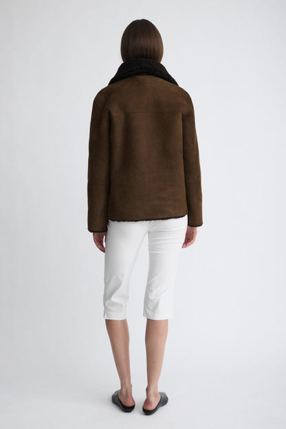Chaqueta de pelo y piel ante Jackets Miguel Marinero 