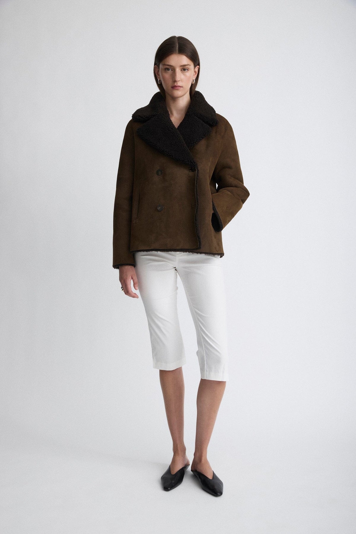 Chaqueta de pelo y piel ante Jackets Miguel Marinero 