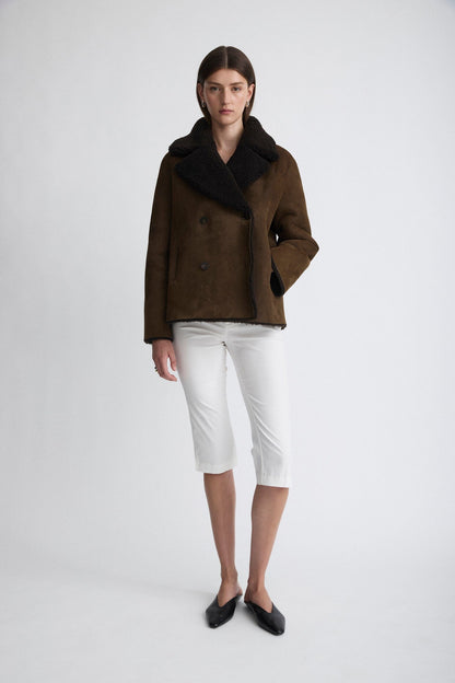 Chaqueta de pelo y piel ante Jackets Miguel Marinero 