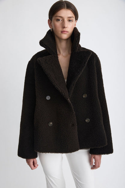 Chaqueta de pelo y piel ante Jackets Miguel Marinero 