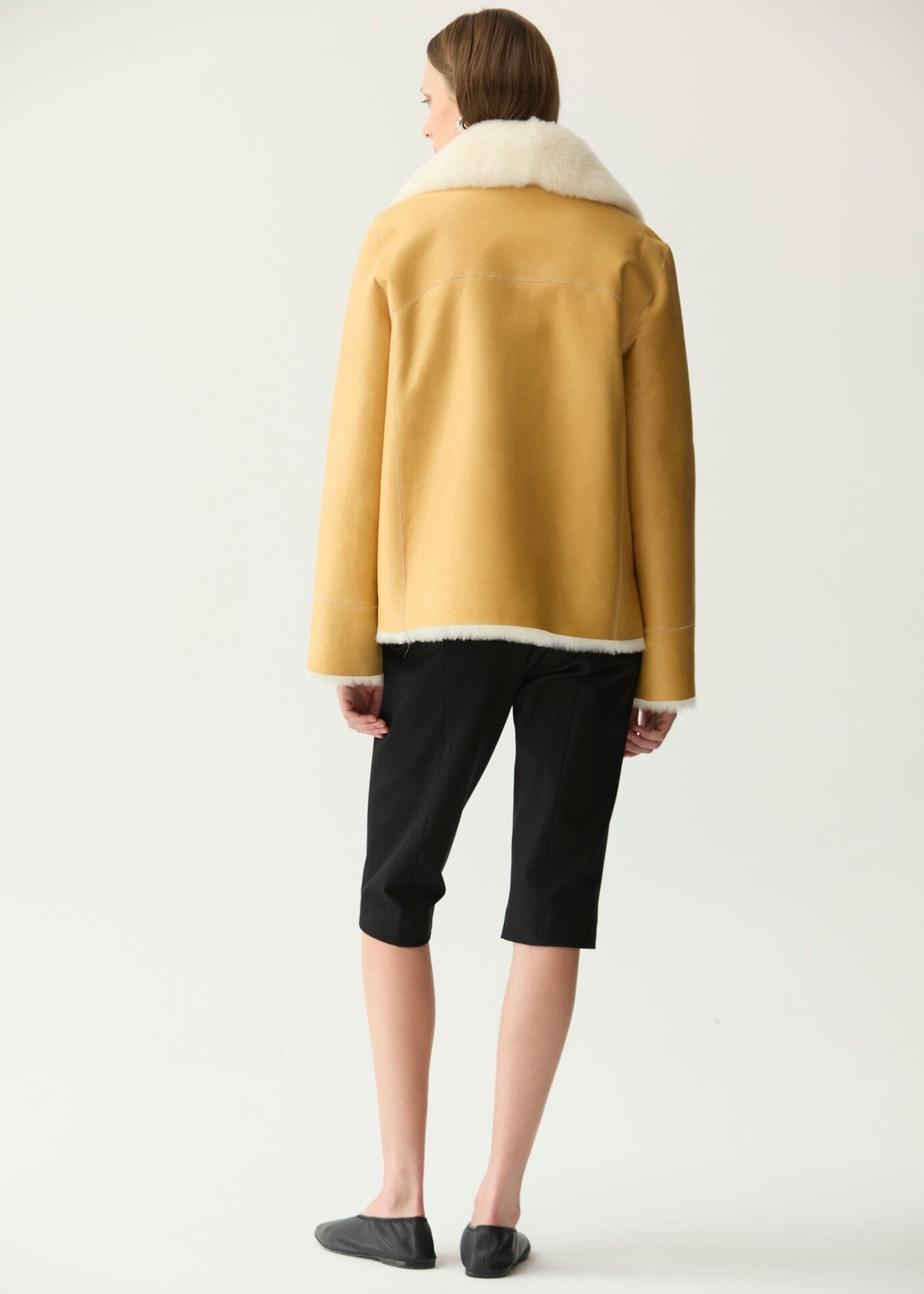 Chaqueta de pelo y piel napa Miguel Marinero 