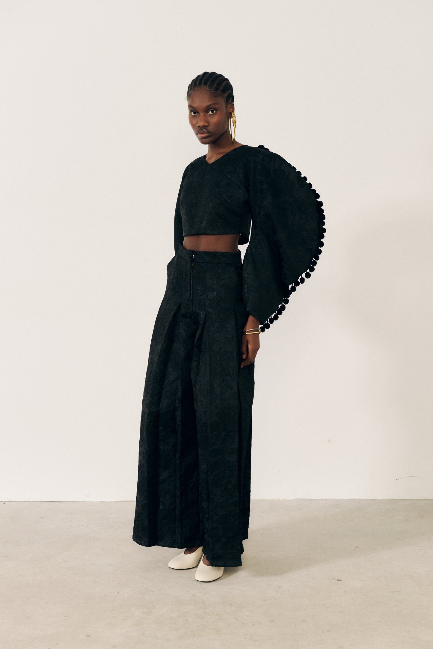 Chaqueta globo con madroños Jackets E.R.A.X. 