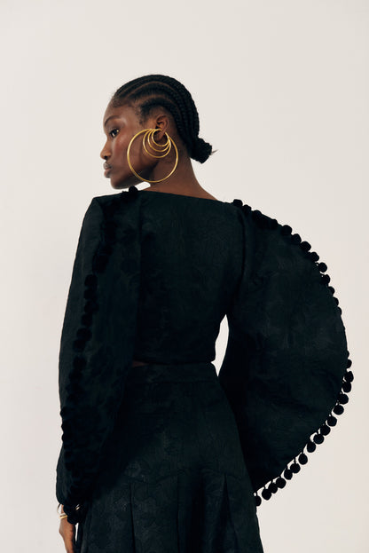 Chaqueta globo con madroños Jackets E.R.A.X. 