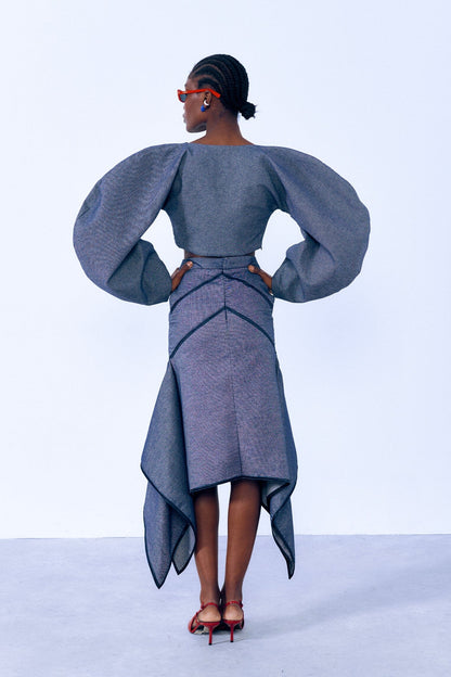 Chaqueta globo denim Jackets E.R.A.X. 