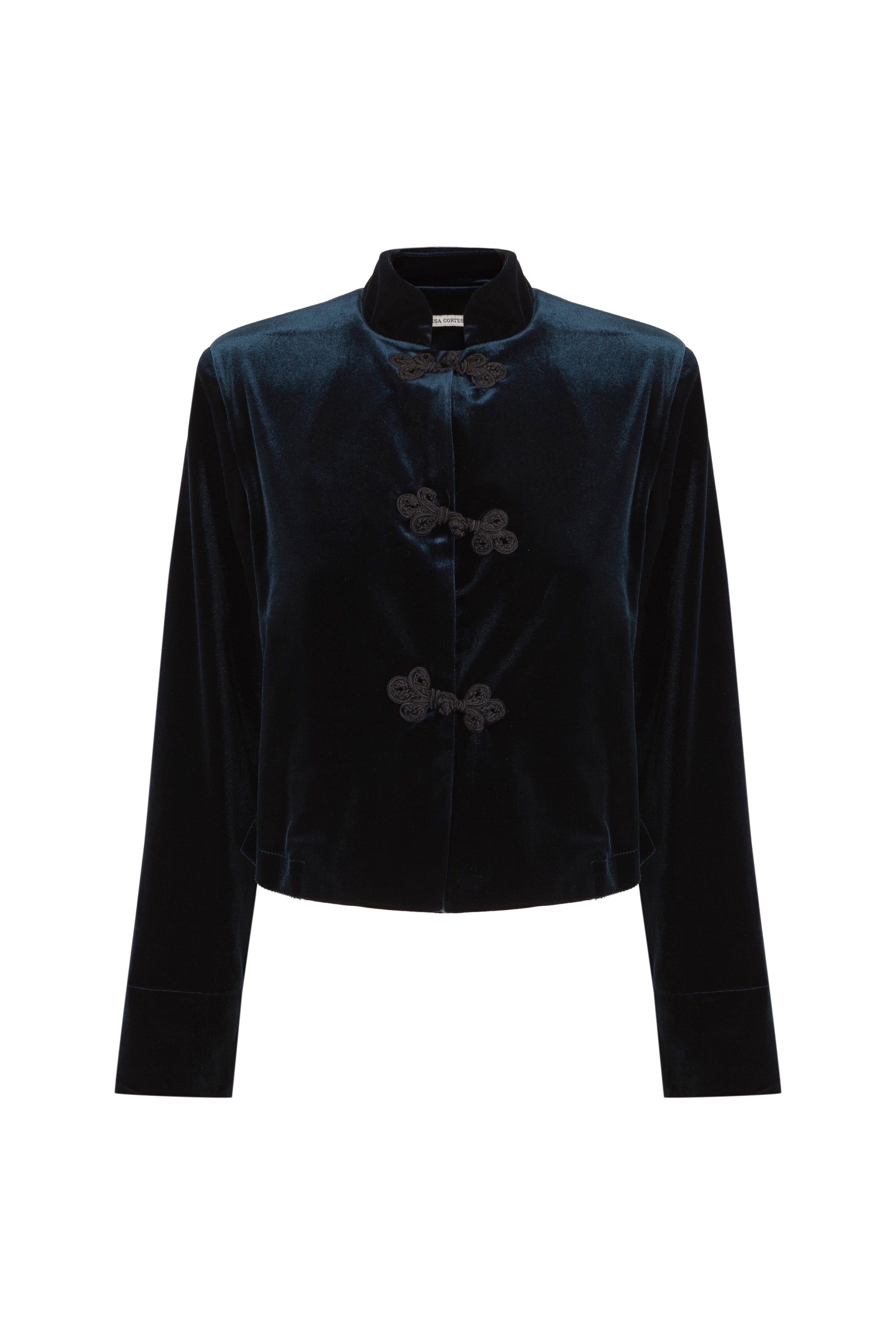 CHAQUETA IRIS VERDE OSCURO Jackets Elisa Cortés 