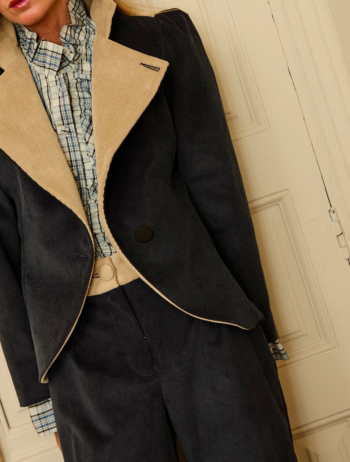 Chaqueta Mar Profundo Pana Jackets IPA BRAND 