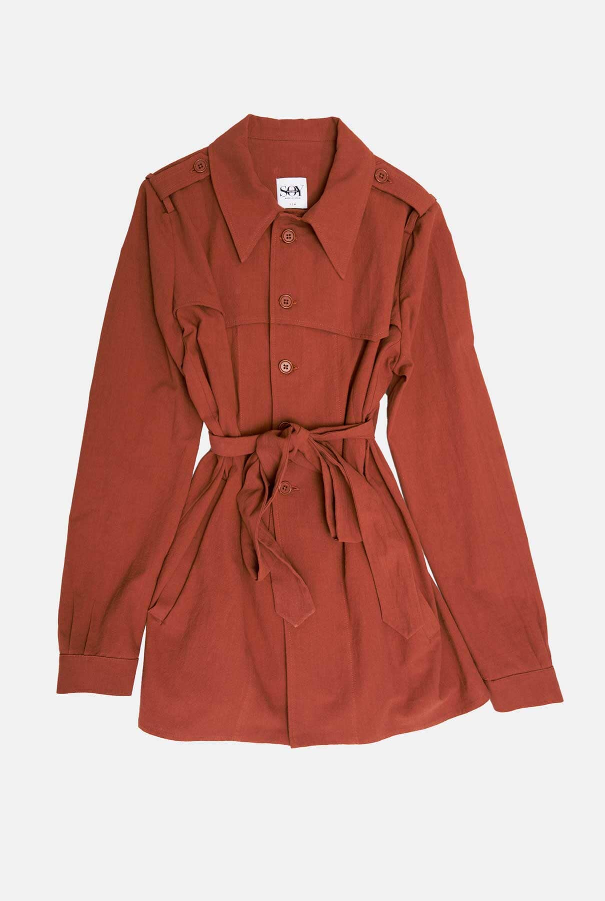 CHAQUETA MARINERA MARRÓN Jackets SOY FASCINANTE 