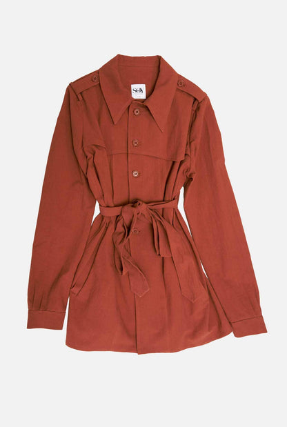 CHAQUETA MARINERA MARRÓN Jackets SOY FASCINANTE 