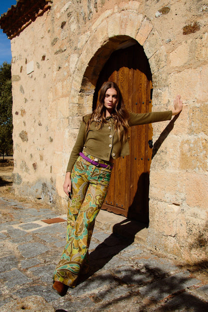 CHAQUETA MIU KAKI Jackets Werit 