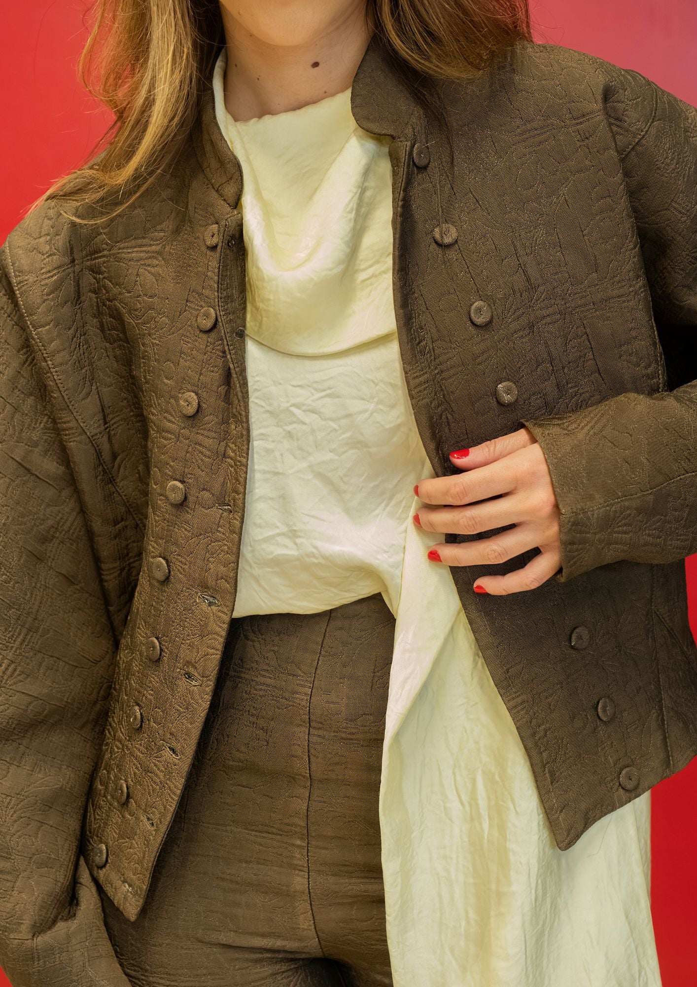 CHAQUETA NIBA JACQUARD Jackets Himba Collection 