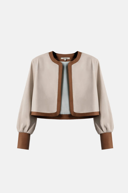 Chaqueta Olivia Beige Jackets Julise Magon 