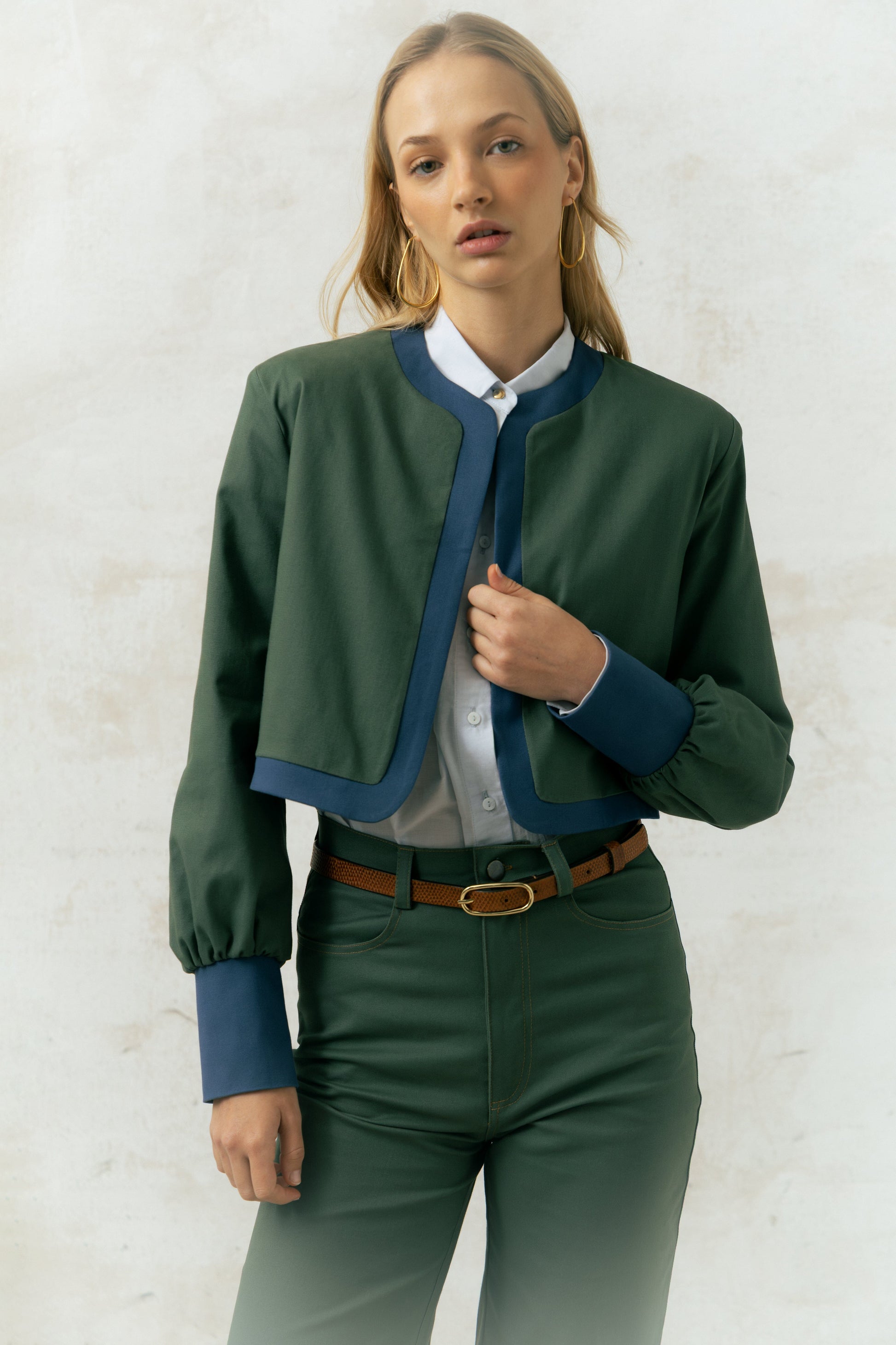 Chaqueta Olivia Verde Jackets Julise Magon 