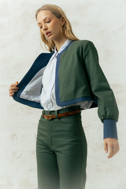 Chaqueta Olivia Verde Jackets Julise Magon 