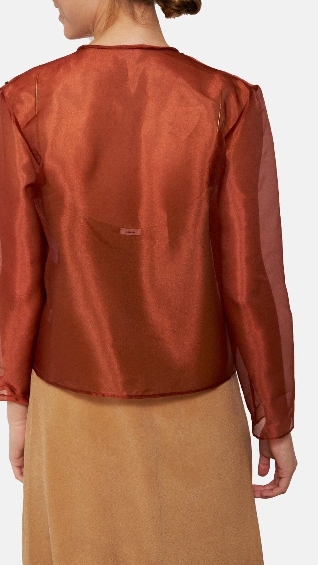 Chaqueta Organza Bordada Jackets Luciana Estudio 