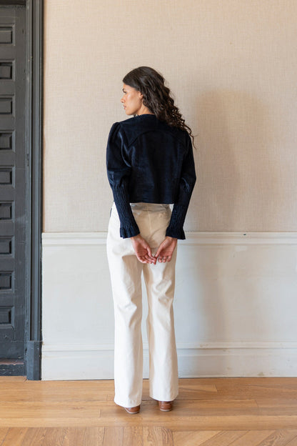 Chaqueta pana azul marino Jackets Vano Studio 