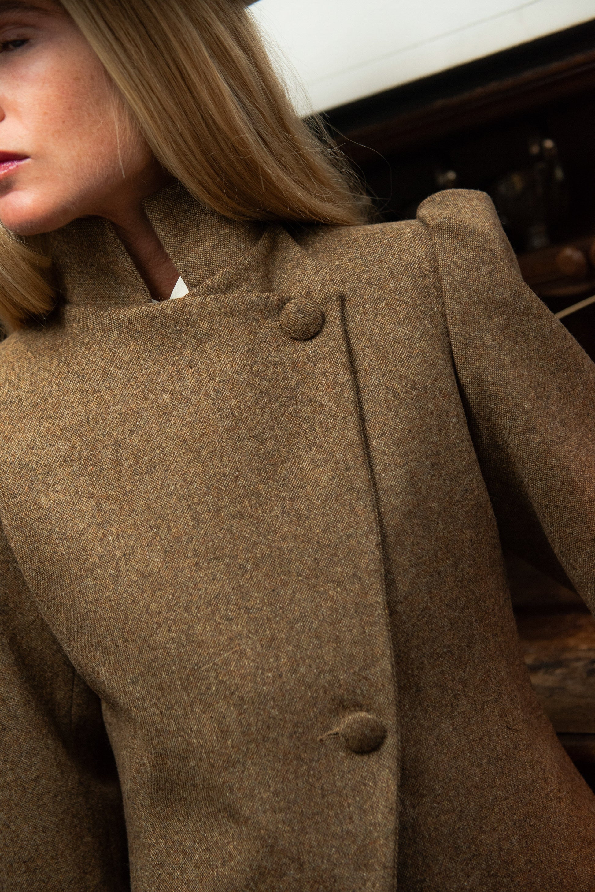 Chaqueta Selmatt Lana Marrón Jackets IPA BRAND 