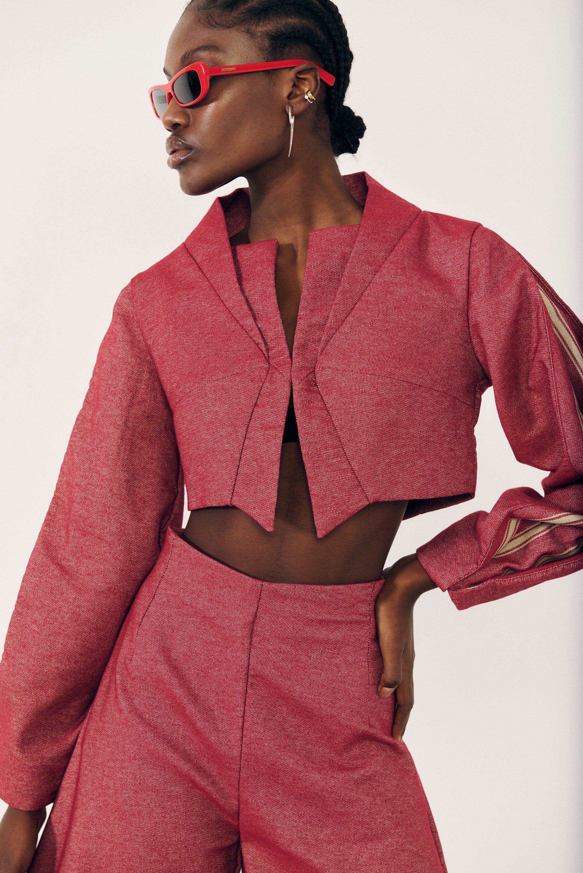 Chaqueta torera roja Jackets E.R.A.X. 