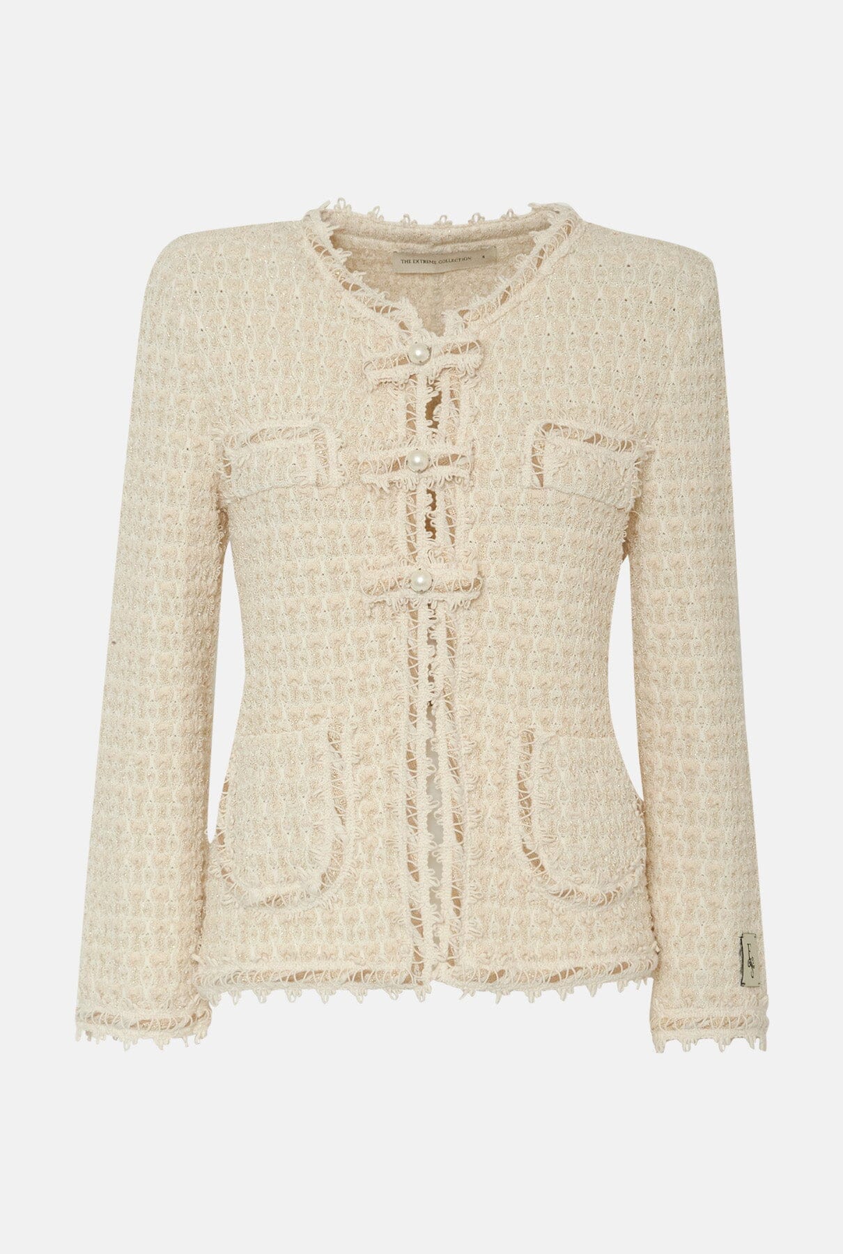 CHAQUETA TWEED GOLDEN BUTTONS BETH Jackets The Extreme Collection 