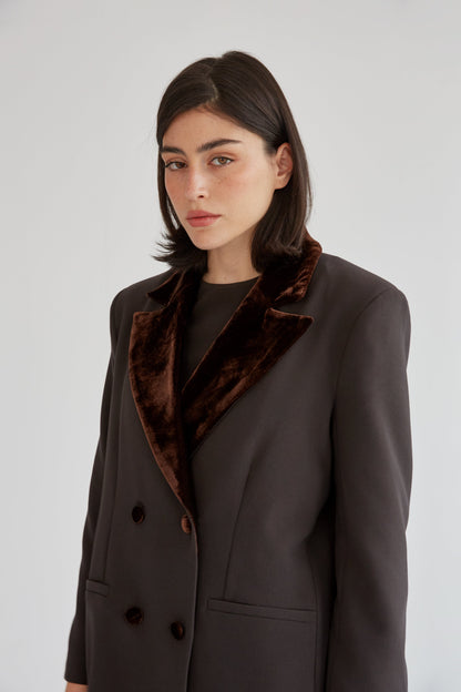 Chaqueta Virginia chocolate Jackets Julise Magon 