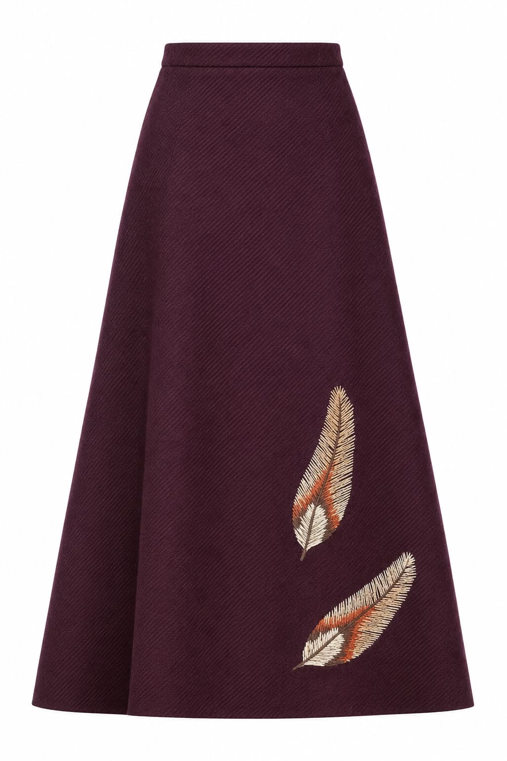 Charlotte Aubergine Skirt Skirts Copines 