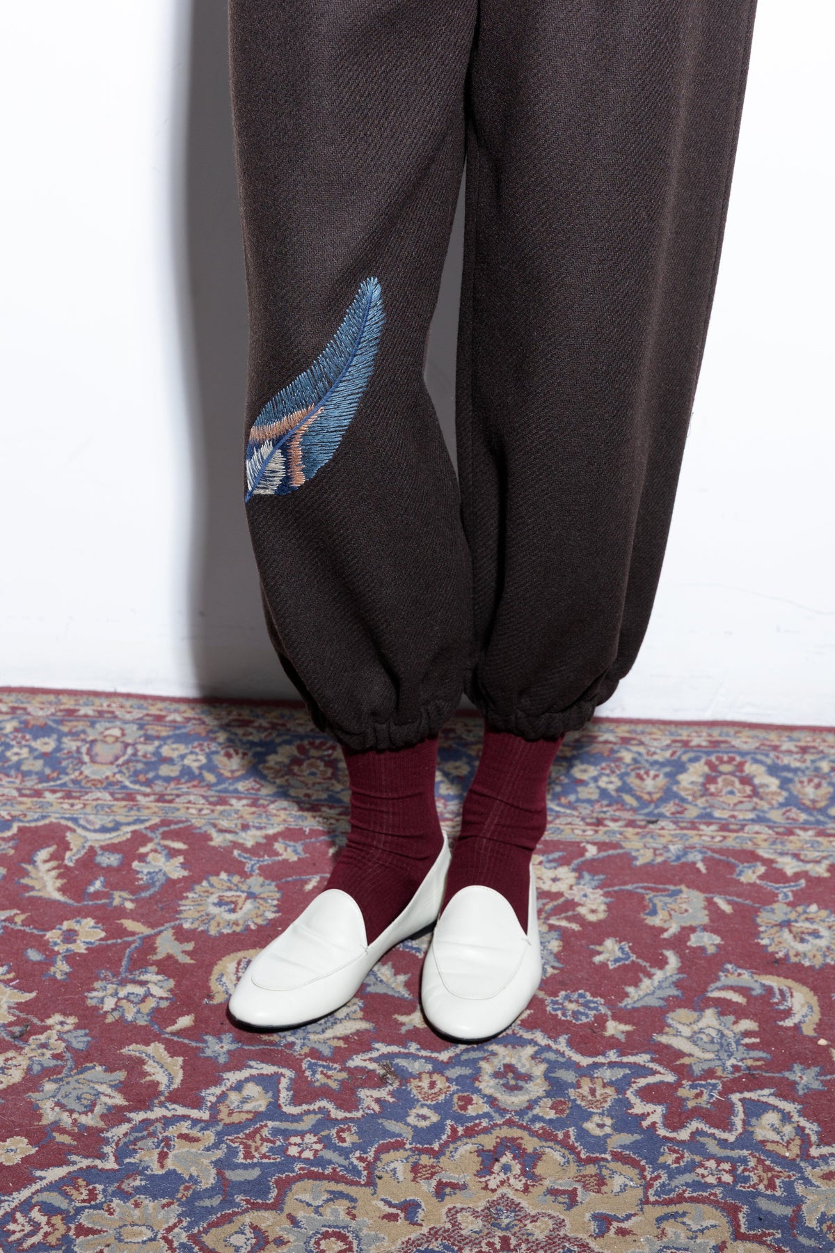 Charlotte Brown Pants Trousers Copines 