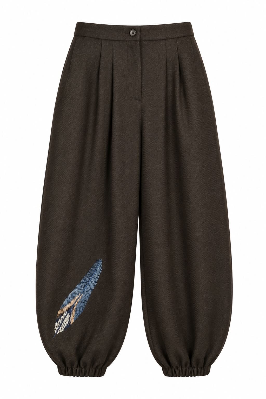 Charlotte Brown Pants Trousers Copines 