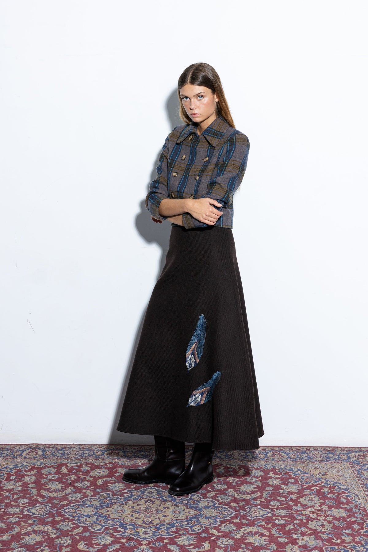 Charlotte Brown Skirt Skirts Copines 