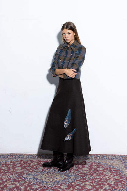Charlotte Brown Skirt Skirts Copines 