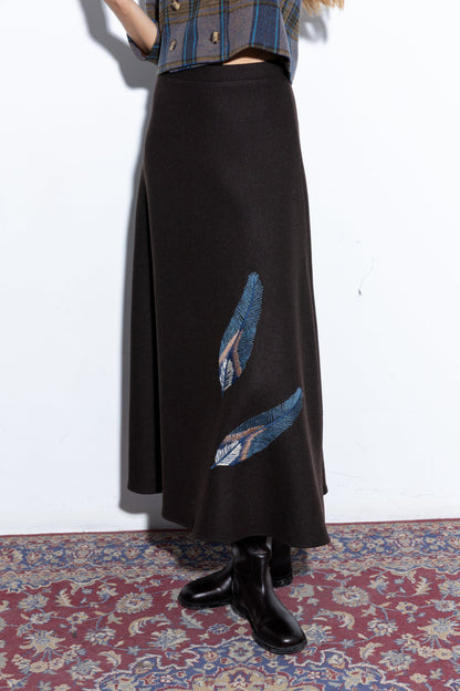 Charlotte Brown Skirt Skirts Copines 
