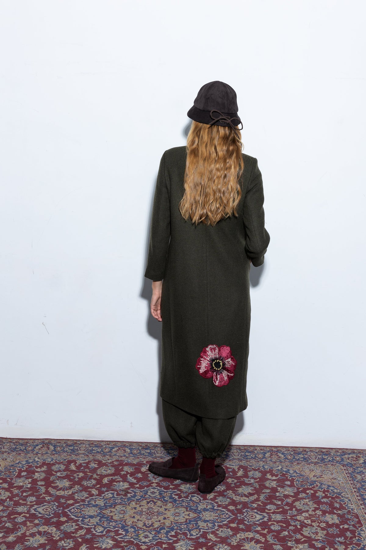Charlotte Green Coat Coats Copines 