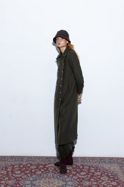 Charlotte Green Coat Coats Copines 