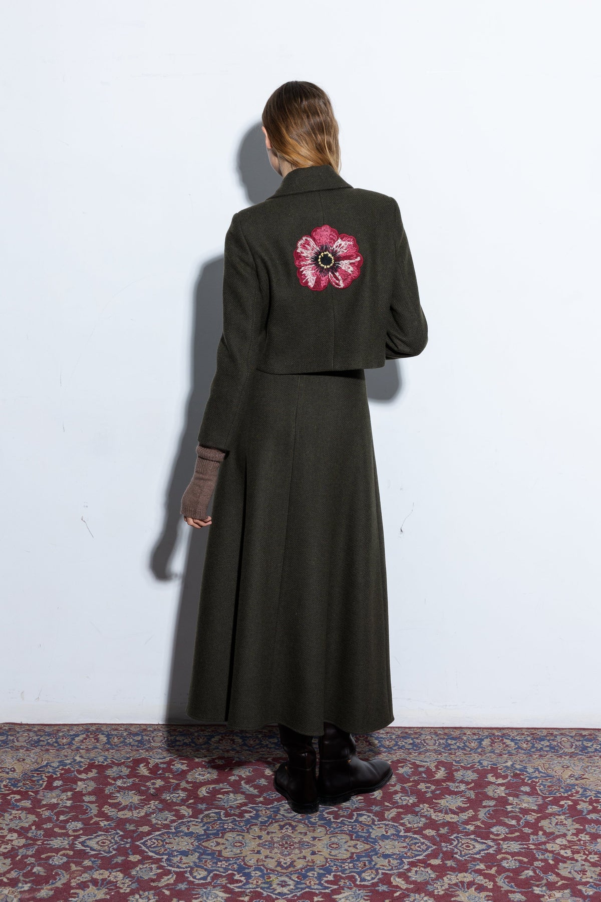 Charlotte Green Skirt Skirts Copines 